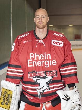 Kölner Haie ice hockey DEL season 2019 2020 CologneArena 2 Cologne Germany date 02 08 2019 Gustaf Wesslau Haie GPS: N 48 48.94 E 11 46.97 3