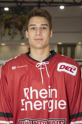 Kölner Haie Eishockey DEL Saison 2019 2020 KölnArena 2 Koeln Germany Date 02 08 2019 Robin Palka Haie GPS: N 48 48.94 E 11 46.97 3