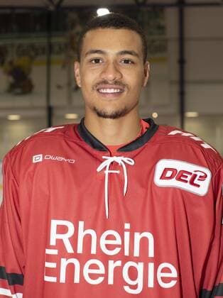 Kölner Haie Eishockey DEL Saison 2019 2020 KölnArena 2 Koeln Germany Date 02 08 2019 Colin Ugbekile Haie GPS: N 48 48.94 E 11 46.97 3