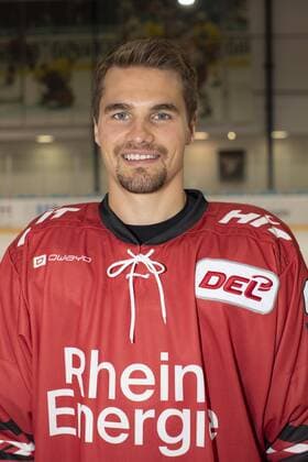 Kölner Haie Eishockey DEL Saison 2019 2020 KölnArena 2 Koeln Germany Date 02 08 2019 Kevin Gagne Haie GPS: N 48 48.94 E 11 46.97 3