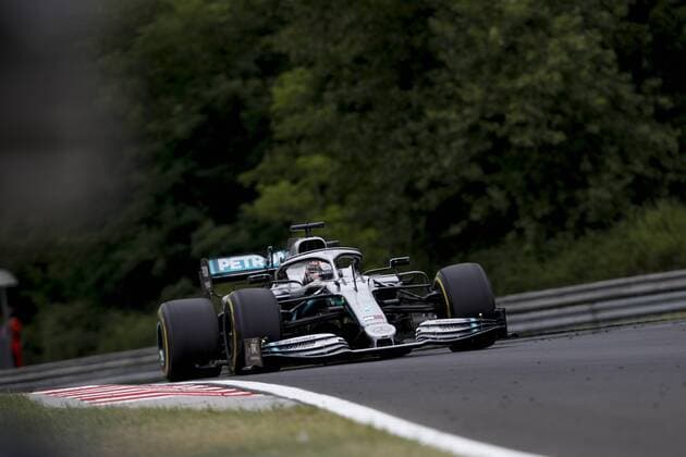 Motorsports: FIA Formula One World Championship, WM, Weltmeisterschaft 2019, Grand Prix of Hungary, 44 Lewis Hamilton (GBR, Mercedes AMG Petronas Motorsport), Budapest Hungary