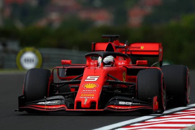 05 Sebastian Vettel, Scuderia Ferrari. Hungarian GP, Budapest 2-4 August 2019 Budapest 02 08 2019 GP Hungary Formula 1 Championship 2019 Race Photo Federico Basile Insidefoto federicoxbasile