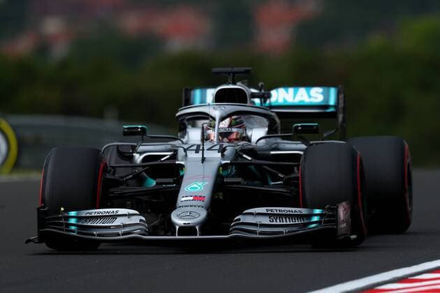 44 Lewis Hamilton Mercedes AMG Team F1. Hungarian GP, Budapest 2-4 August 2019 Budapest 02 08 2019 GP Hungary Formula 1 Championship 2019 Race Photo Federico Basile Insidefoto federicoxbasile