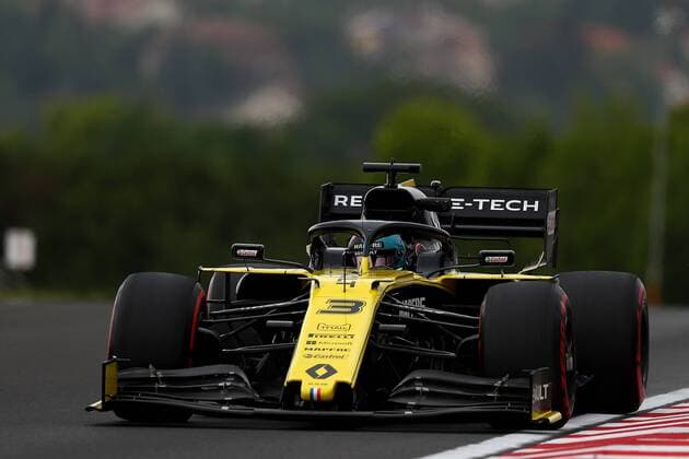 03 Daniel Ricciardo Renault F1 Team. Hungarian GP, Budapest 2-4 August 2019. Budapest 02 08 2019 GP Hungary Formula 1 Championship 2019 Race Photo Federico Basile Insidefoto federicoxbasile