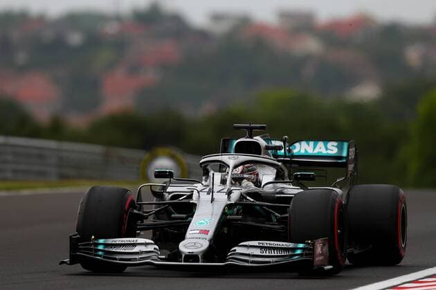 44 Lewis Hamilton Mercedes AMG Team F1. Hungarian GP, Budapest 2-4 August 2019 Budapest 02 08 2019 GP Hungary Formula 1 Championship 2019 Race Photo Federico Basile Insidefoto federicoxbasile