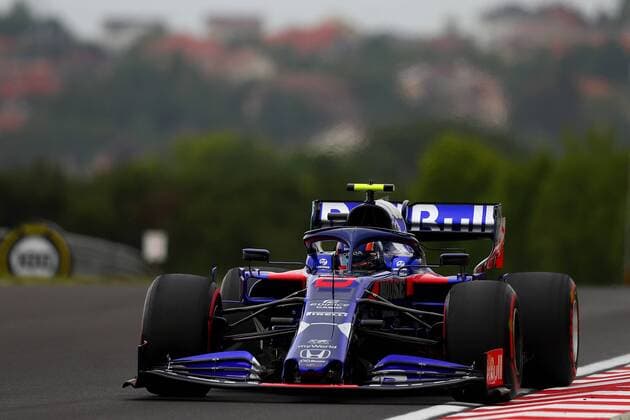 23 Alexander Albon Toro Rosso Honda. Hungarian GP, Budapest 2-4 August 2019 Budapest 02 08 2019 GP Hungary Formula 1 Championship 2019 Race Photo Federico Basile Insidefoto federicoxbasile
