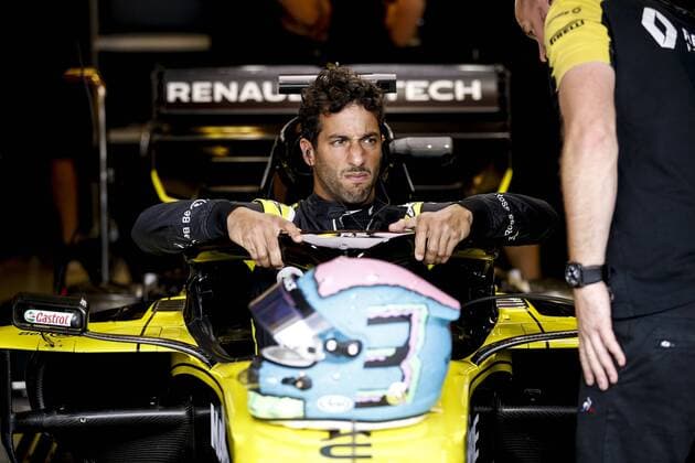 Motorsports: FIA Formula One World Championship, WM, Weltmeisterschaft 2019, Grand Prix of Hungary, 3 Daniel Ricciardo (AUS, Renault F1 Team), Budapest Hungary