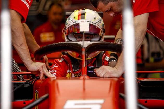Motorsports: FIA Formula One World Championship, WM, Weltmeisterschaft 2019, Grand Prix of Hungary, 5 Sebastian Vettel (GER, Scuderia Ferrari Mission Winnow), Budapest Hungary