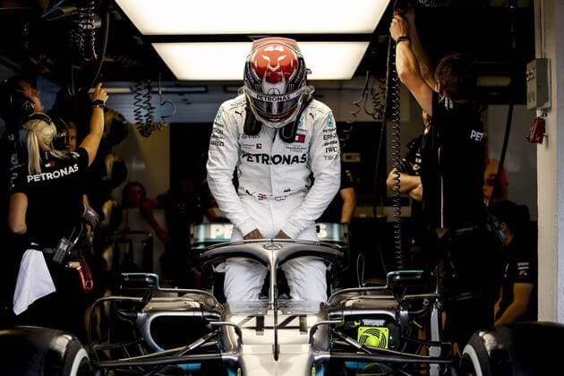Motorsports: FIA Formula One World Championship, WM, Weltmeisterschaft 2019, Grand Prix of Hungary, 44 Lewis Hamilton (GBR, Mercedes AMG Petronas Motorsport), Budapest Hungary