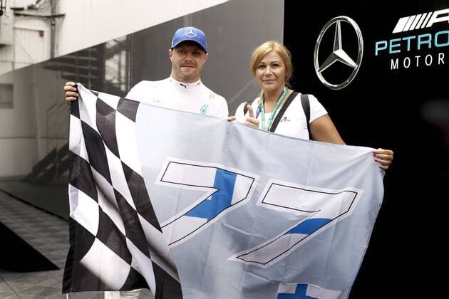Motorsports: FIA Formula One World Championship, WM, Weltmeisterschaft 2019, Grand Prix of Hungary, 77 Valtteri Bottas (FIN, Mercedes AMG Petronas Motorsport), Budapest Hungary