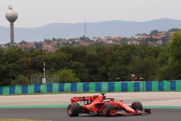 Photo4 LaPresse 02 08 2019 Budapest, Hungary Grand Prix Formula One Hungary 2019 In the pic: Sebastian Vettel (GER) Scuderia Ferrari SF90  Copyright: xPhoto4 LaPressex