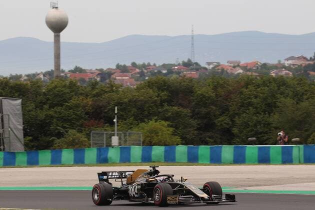 Photo4 LaPresse 02 08 2019 Budapest, Hungary Grand Prix Formula One Hungary 2019 In the pic: Romain Grosjean (FRA) Haas F1 Team VF-18  Copyright: xPhoto4 LaPressex