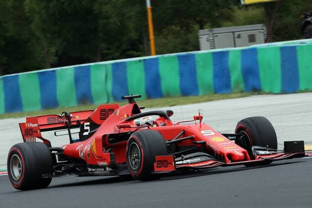 Photo4 LaPresse 02 08 2019 Budapest, Hungary Grand Prix Formula One Hungary 2019 In the pic: Sebastian Vettel (GER) Scuderia Ferrari SF90  Copyright: xPhoto4 LaPressex