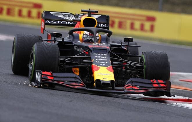 Motorsports: FIA Formula One World Championship, WM, Weltmeisterschaft 2019, Grand Prix of Hungary, 33 Max Verstappen (NLD, Aston Martin Red Bull Racing), Budapest Hungary