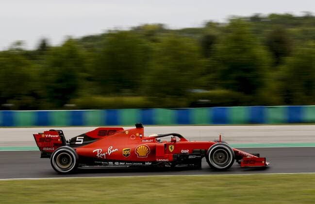 Motorsports: FIA Formula One World Championship, WM, Weltmeisterschaft 2019, Grand Prix of Hungary, 5 Sebastian Vettel (GER, Scuderia Ferrari Mission Winnow), Budapest Hungary