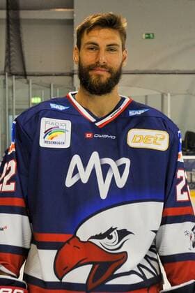 Adler Mannheim Mannheims Matthias Plachta Nr 22 in the portrait of the Adler Mannheim in the season 2019 2020 Mannheim 30 07 19 Ice Hockey SAP Arena , Mannheim Baden Wuerttemberg Germany SAP Arena