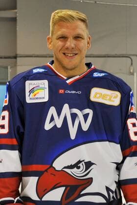 Adler Mannheim Mannheims David Wolf Nr 89 in the portrait of the Adler Mannheim in the season 2019 2020 Mannheim 30 07 19 Ice Hockey SAP Arena , Mannheim Baden Wuerttemberg Germany SAP Arena