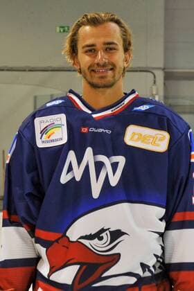 Adler Mannheim Mannheims Markus Eisenschmid Nr 16 in the portrait of the Adler Mannheim in the season 2019 2020 Mannheim 30 07 19 Ice Hockey SAP Arena , Mannheim Baden Wuerttemberg Germany SAP Arena