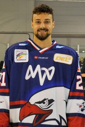 Adler Mannheim Mannheims Nicolas Kraemmer Krämmer Nr 21 in the portrait of the Adler Mannheim in the season 2019 2020 Mannheim 30 07 19 Ice Hockey SAP Arena , Mannheim Baden Wuerttemberg Germany SAP Arena