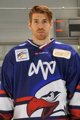 Adler Mannheim Mannheims Björn Bjoern Krupp in the portrait of Adler Mannheim in the season 2019 2020 Mannheim 30 07 19 Ice hockey SAP Arena , Mannheim Baden Wuerttemberg Germany SAP Arena