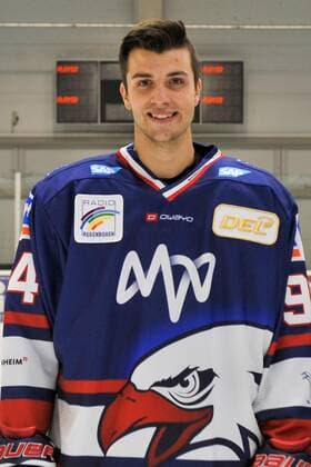 Adler Mannheim Mannheims Phil Hungerecker Nr 94 in the portrait of the Adler Mannheim in the season 2019 2020 Mannheim 30 07 19 Ice hockey SAP Arena , Mannheim Baden Wuerttemberg Germany SAP Arena