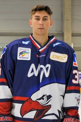 Adler Mannheim Mannheims Pierre Rosa Preto Nr 36 in the portrait of the Adler Mannheim in the season 2019 2020 Mannheim 30 07 19 Ice Hockey SAP Arena , Mannheim Baden Wuerttemberg Germany SAP Arena