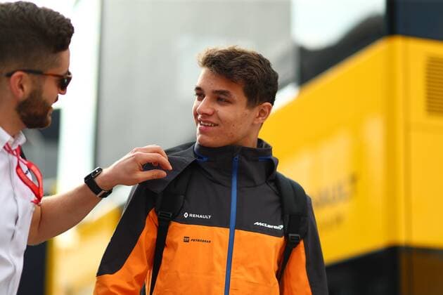 04 Lando Norris; McLaren Renault. Hungarian GP, Budapest 2-4 August 2019  Copyright: xFedericoxBasilex xIPAx xIPAx xFedericoxBasilex 0