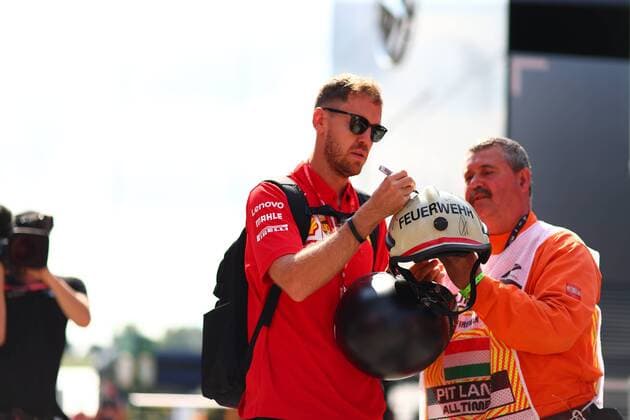 05 Sebastian Vettel, Scuderia Ferrari. Hungarian GP, Budapest 2-4 August 2019  Copyright: xFedericoxBasilex xIPAx xIPAx xFedericoxBasilex 0