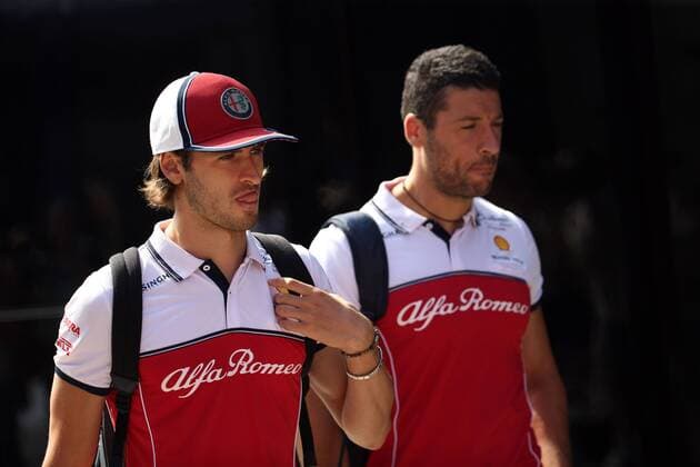 Photo4 LaPresse 03 08 2019 Budapest, Hungary Grand Prix Formula One Hungary 2019 In the pic: Antonio Giovinazzi (ITA) Alfa Romeo Racing C38  Copyright: xPhoto4 LaPressex