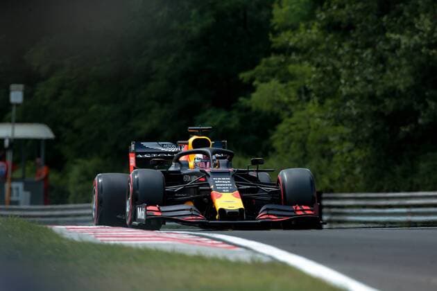 FORMULA 1 - Hungarian GP BUDAPEST,HUNGARY,03.AUG.19 - MOTORSPORTS, FORMULA 1 - Grand Prix of Hungary, practice and qualifying, Hungaroring. Image shows Max Verstappen (NED Red Bull Racing). GEPAxpictures xFritzxMueller