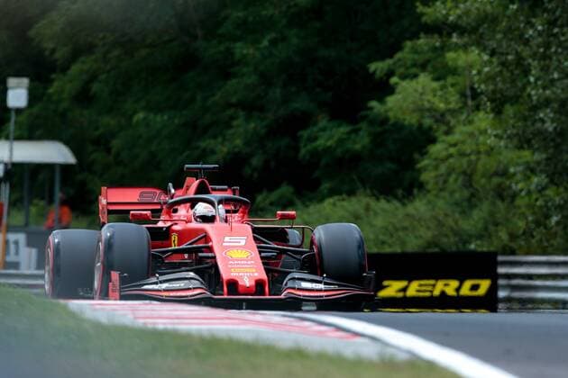 FORMULA 1 - Hungarian GP BUDAPEST,HUNGARY,03.AUG.19 - MOTORSPORTS, FORMULA 1 - Grand Prix of Hungary, practice and qualifying, Hungaroring. Image shows Sebastian Vettel (GER Ferrari). GEPAxpictures xFritzxMueller