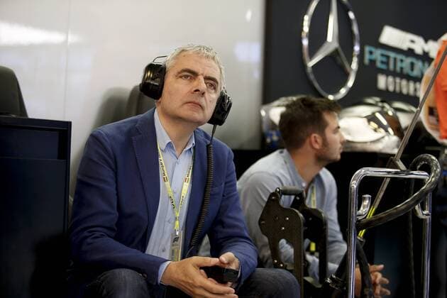 Motorsports: FIA Formula One World Championship, WM, Weltmeisterschaft 2019, Grand Prix of Hungary, Rowan Atkinson (GBR) Budapest Hungary
