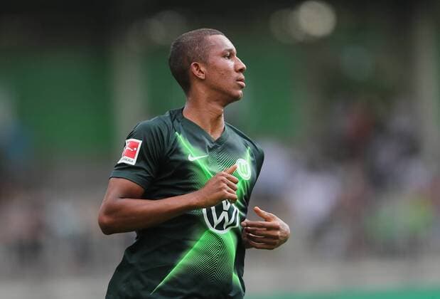 Felix Ohis Uduokhai VfL Wolfsburg DFL REGULATIONS PROHIBIT ANY USE OF PHOTOGRAPHS AS IMAGE SEQUENCES AND OR QUASI VIDEO