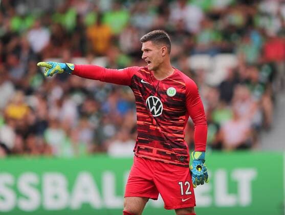 Pavao Pervan VfL Wolfsburg DFL REGULATIONS PROHIBIT ANY USE OF PHOTOGRAPHS AS IMAGE SEQUENCES AND OR QUASI VIDEO