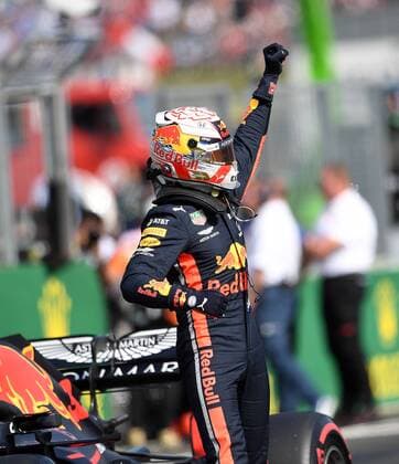 Budapest, Hungary, 03 08 2019, Formula 1, Formula 1, Hungarian Grand Prix, First pole position for Max Verstappen NEL 33 , Aston Martin Red Bull Racing Budapest Hungaroring Hungary eu images 09 506 037488 eu-images-506