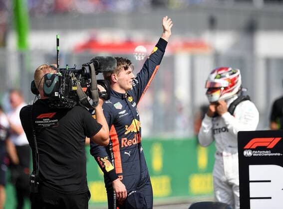 Budapest, Hungary, 03 08 2019, Formula 1, Formula 1, Hungarian Grand Prix, First pole position for Max Verstappen NEL 33 , Aston Martin Red Bull Racing Budapest Hungaroring Hungary eu images 09 506 037495 eu-images-506