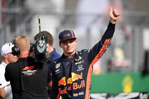 Budapest, Hungary, 03 08 2019, Formula 1, Formula 1, Hungarian Grand Prix, First pole position for Max Verstappen NEL 33 , Aston Martin Red Bull Racing Budapest Hungaroring Hungary eu images 09 506 037499 eu-images-506