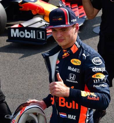 Budapest, Hungary, 03 08 2019, Formula 1, Formula 1, Hungarian Grand Prix, First pole position for Max Verstappen NEL 33 , Aston Martin Red Bull Racing Budapest Hungaroring Hungary eu images 09 506 037582 eu-images-506