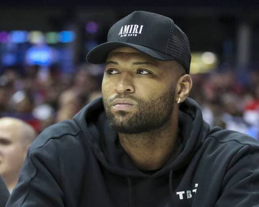 Saturday Aug 3 - DeMarcus Cousins at the Big3 games at the Allstate Arena in Rosemont, IL. Gary E. Duncan Sr CSM Big3 Basketball 2019: Killer 3 s vs Bivouac Aug 3 - ZUMAc04_ 20190729_zaf_c04_232 Copyright: xGaryxExDuncanxSrx