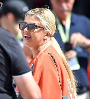 Budapest, Hungary, 04 08 2019, Formula 1, Formula 1, Hungarian Grand Prix, Corinna Schumacher Budapest Hungaroring Hungary eu images 09 506 037656 eu-images-506