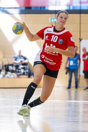 Wittlich, Germany 03 August 2019 Tournament Handball Cup 2019 Buxtehuder SV vs. TuS Metzingen Liv Süchting Buxtehude Wittlich Eventum Rheinland Pfalz Germany