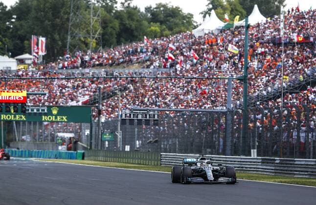 Motorsports: FIA Formula One World Championship, WM, Weltmeisterschaft 2019, Grand Prix of Hungary, 44 Lewis Hamilton (GBR, Mercedes AMG Petronas Motorsport), Budapest Hungary