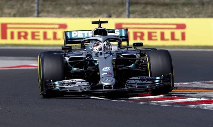 Motorsports: FIA Formula One World Championship, WM, Weltmeisterschaft 2019, Grand Prix of Hungary, 44 Lewis Hamilton (GBR, Mercedes AMG Petronas Motorsport), Budapest Hungary