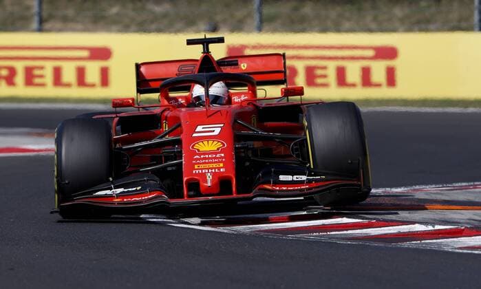 Motorsports: FIA Formula One World Championship, WM, Weltmeisterschaft 2019, Grand Prix of Hungary, 5 Sebastian Vettel (GER, Scuderia Ferrari Mission Winnow), Budapest Hungary