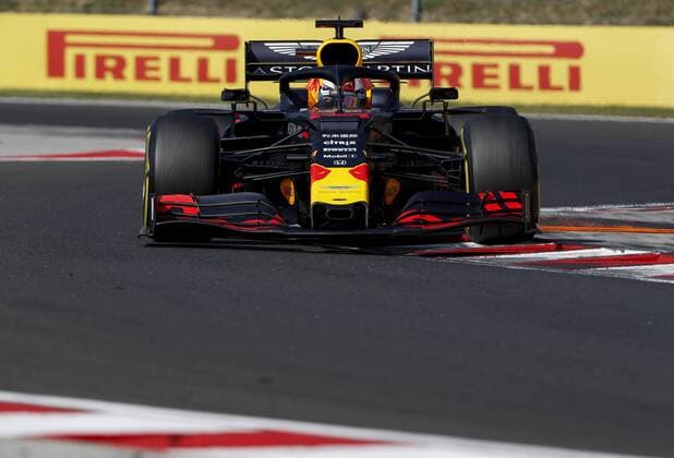 Motorsports: FIA Formula One World Championship, WM, Weltmeisterschaft 2019, Grand Prix of Hungary, 33 Max Verstappen (NLD, Aston Martin Red Bull Racing), Budapest Hungary