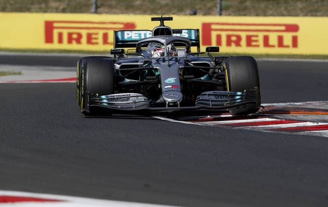 Motorsports: FIA Formula One World Championship, WM, Weltmeisterschaft 2019, Grand Prix of Hungary, 44 Lewis Hamilton (GBR, Mercedes AMG Petronas Motorsport), Budapest Hungary