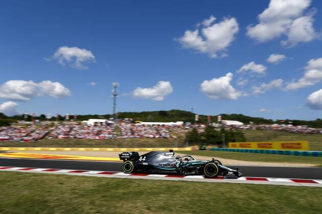 Motorsports: FIA Formula One World Championship, WM, Weltmeisterschaft 2019, Grand Prix of Hungary, 44 Lewis Hamilton (GBR, Mercedes AMG Petronas Motorsport), Budapest Hungary