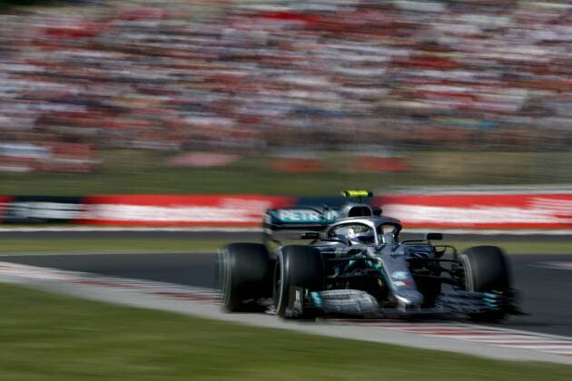 Motorsports: FIA Formula One World Championship, WM, Weltmeisterschaft 2019, Grand Prix of Hungary, 77 Valtteri Bottas (FIN, Mercedes AMG Petronas Motorsport), Budapest Hungary