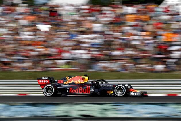 Motorsports: FIA Formula One World Championship, WM, Weltmeisterschaft 2019, Grand Prix of Hungary, 33 Max Verstappen (NLD, Aston Martin Red Bull Racing), Budapest Hungary
