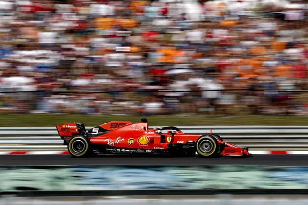 Motorsports: FIA Formula One World Championship, WM, Weltmeisterschaft 2019, Grand Prix of Hungary, 5 Sebastian Vettel (GER, Scuderia Ferrari Mission Winnow), Budapest Hungary